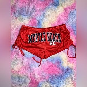 Exist Myrtle Beach Cinched Tie Shorts - Size XL